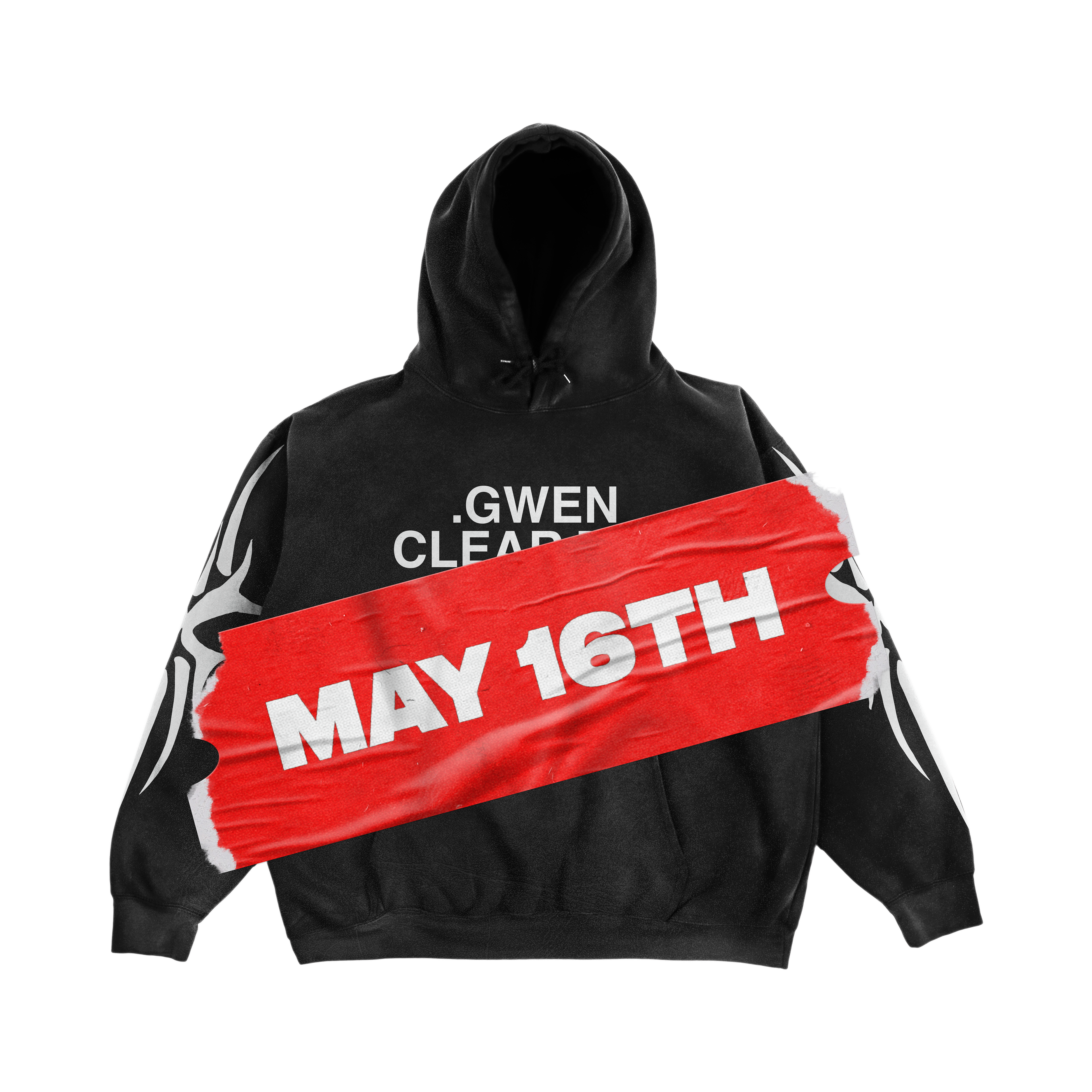 LTR5 CLEAR GWEN HOODIE